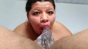 Te gustaria que bajara tu polla por mi garganta mientras la escupo y eyaculas en mi boca - tercera parte