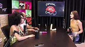 debora andrade's best sensual moments in the cast, part 2 on sheer red