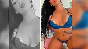 An oriental VIP indulges in intense masturbation with a massive dildo, her body trembling in pleasure.