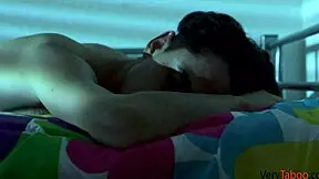 Young stepsiblings, forgetting they're related, engage in taboo sex filled with fucking and passion