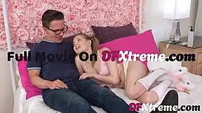 Petite Coco Lovelock invites new cuck for hardcore fucking!