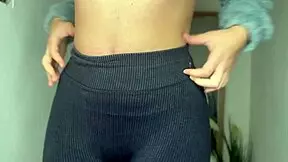 Sexy Brazilian girl feels intense pleasure masturbating in bathroom