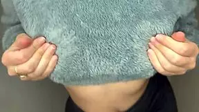 Sexy Brazilian girl feels intense pleasure masturbating in bathroom