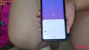 My holes get perforated with the app-controlled rabbit vibrator.