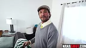 Threesome With Step Granny And Step Grandpa! What A Taboo Adventure!