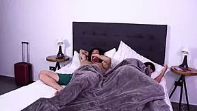 big-bottomed milf shares her bed with her neighbors - surprise she ends up satisfied