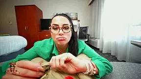 Muy Caliente Spanish Tutor Sandy Love Teaches Hard Lessons