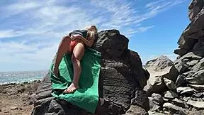 Want risky sex on public beach with teen?