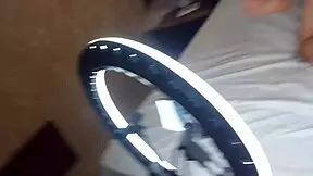 I watch my slutty wife get devoured while jerking off.