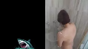 Neighbor Teaches Sexual Skills In Shower Fucking