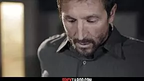 Naughty birthday surprise with Sarah Vandella and River Fox