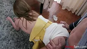 Step grandpa fucks 18yo Zoe Sparx before dying 😈