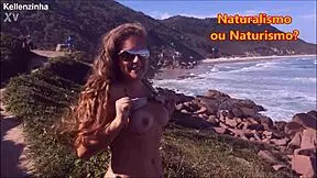 Cenas fantasticas da praia de naturismo mais linda do brasil?