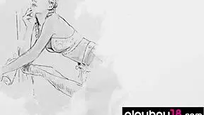 Jennifer Love Strips Naked And Poses Outdoors