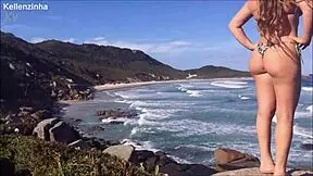 Cenas fantasticas da praia de naturismo mais linda do brasil?