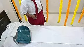 the schoolgirl experiences her first night with her uncle