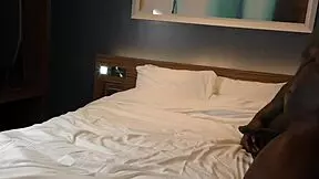 blonde babe bouncing on massive bbc in cowgirl ride