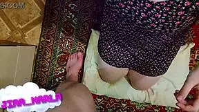 pov blow job with anal creampie and cum covered ass