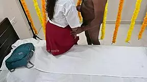 the schoolgirl experiences her first night with her uncle