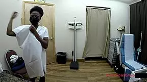 Oh wow, Rina Arenas' steamy yearly checkup turns into a wild hospital fetish session with the nurse spreading her ass and pussy wide open.