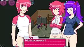 step sister and best friend threesome with step bro