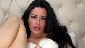 Horny British slut solo masturbation.