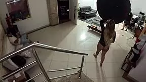 Novinha comes to the new mansion just to fuck, and a friend wants to join - Nands Ninfetinha!