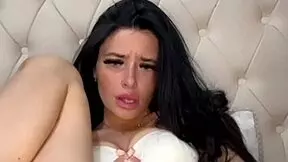 Horny British slut solo masturbation.