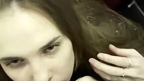 She blows the first guy she spots at the club