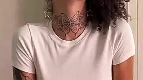 NATURAL BODY TEEN IN ROUGH CASTING - BLOWJOB DEEPTHROAT TO FLEXIBLE COWGIRL RIDING AND ASS CUM!