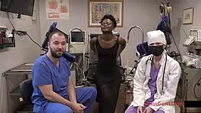 Oh wow, Rina Arenas' steamy yearly checkup turns into a wild hospital fetish session with the nurse spreading her ass and pussy wide open.