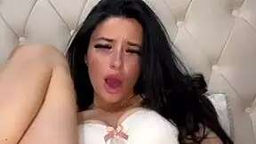 Horny British slut solo masturbation.