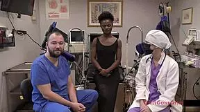 Oh wow, Rina Arenas' steamy yearly checkup turns into a wild hospital fetish session with the nurse spreading her ass and pussy wide open.