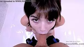 Sexy teen gets pussyfucked by stiff cock at audition, feeling intense pleasure.