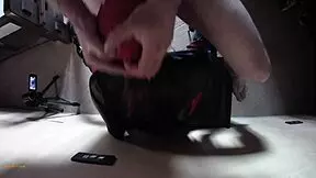 laura on heels wears leather body boots over the knees and pantyhose rough blowjob and massive creampie