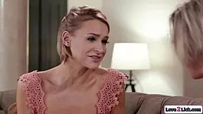 milf teaches stepdaughter to masturbate