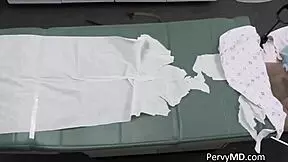 Conservative Cutie Milks Doctor's Dick in Hospital