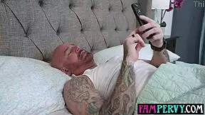 Kait, ride my cock to earn that car, stepdaughter.