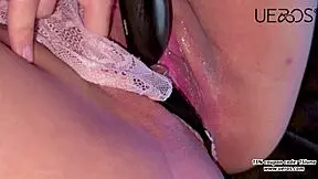 Latina Teen Trembles from Intense Anal Sex Machine Fucking