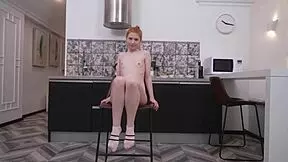 Junior stepsister wakes to friends for rough gangbang with blowjobs and anal