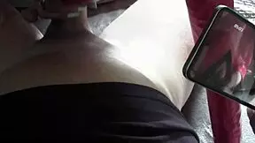 Preview - The Milf In A Latex Suit Sucks Cock With Cum In Her Mouth!