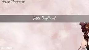 slut in lingerie gives huge oral creampie 😋