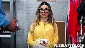 Caught stealing, aria? Suck and fuck for freedom?