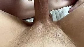 Awesome ball massage from russian teen 18+ in latex gloves pov