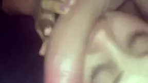 A blowjob scene filmed in Cape Town with a petite amateur girl and big cocks.