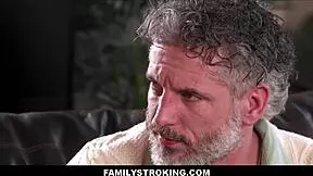 cute teen stepdaughter mike mancini gets stroked by kell fire in family taboo