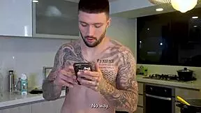 Colombian maid Naty Delgado rides Raul's big cock in spoon position 😍