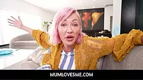 careful milf stepmother adira allure protects her stepson.