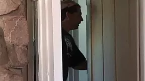 Can her husband handle his wife with the babysitter?