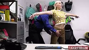 Kay Lovely Stealing A Bottle Of Water